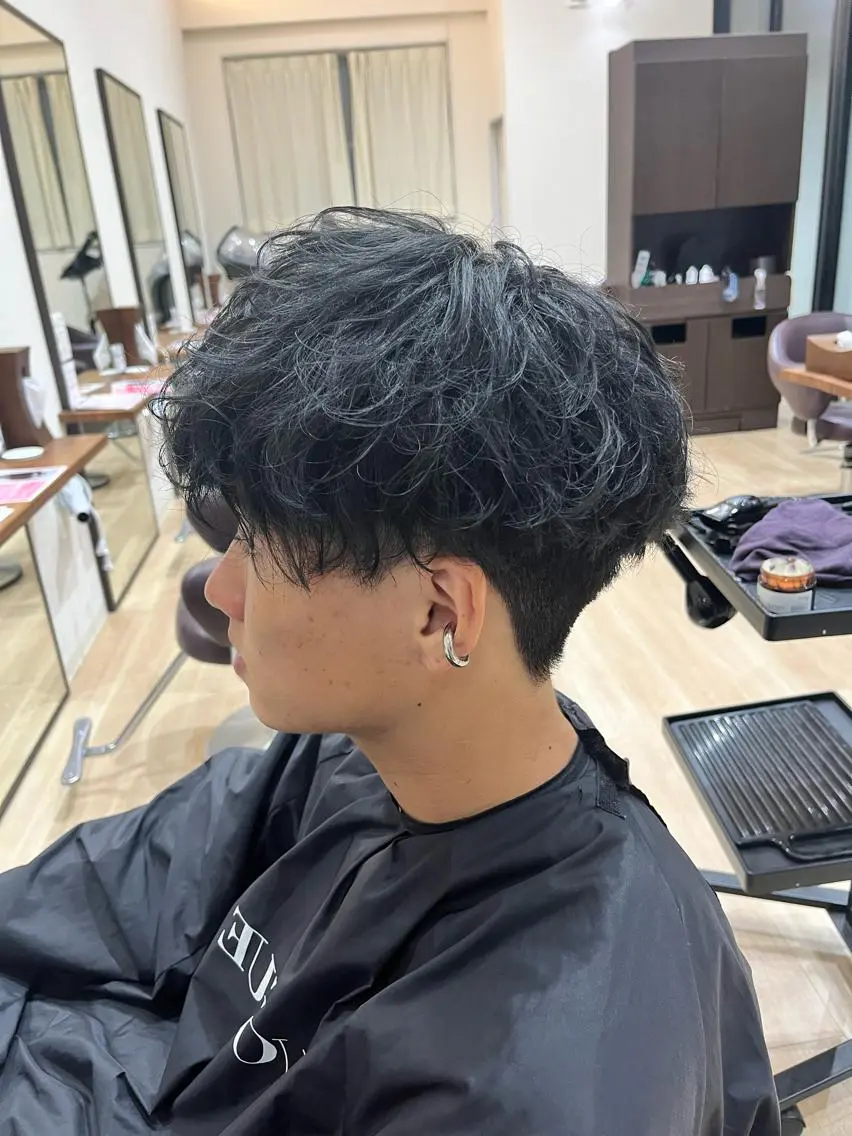 メンズ メンズパーマ 澤田 凌真のヘアスタイル