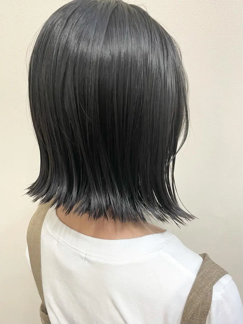 ショート ボブ 外ハネヘア 沢田 瞳のヘアスタイル