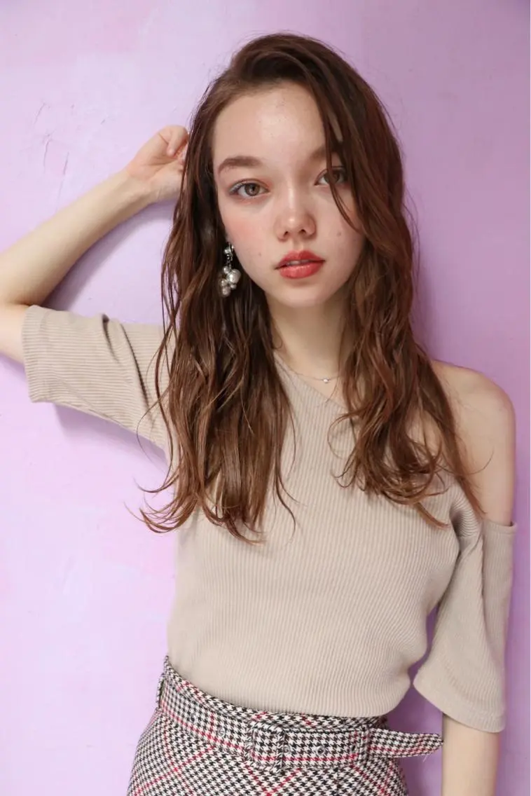 セミロング セミロングパーマ 似合わせカット カット トリートメント 🌹圧倒的な縮毛矯正 🌹篠崎祥吾のヘアスタイル