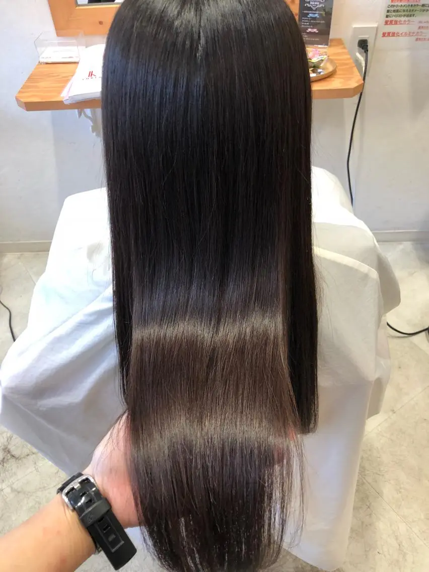 カット 縮毛矯正 TELA HAIRのヘアスタイル
