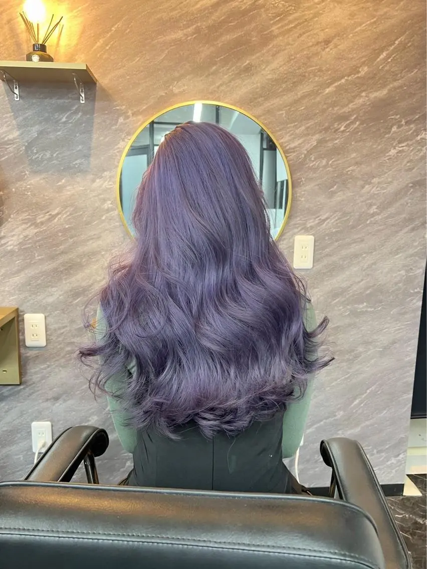 ロング カラー assistant REIのヘアスタイル