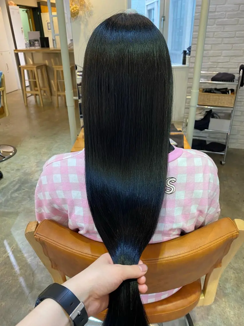 ロング トリートメント やまぐち あやみのヘアスタイル