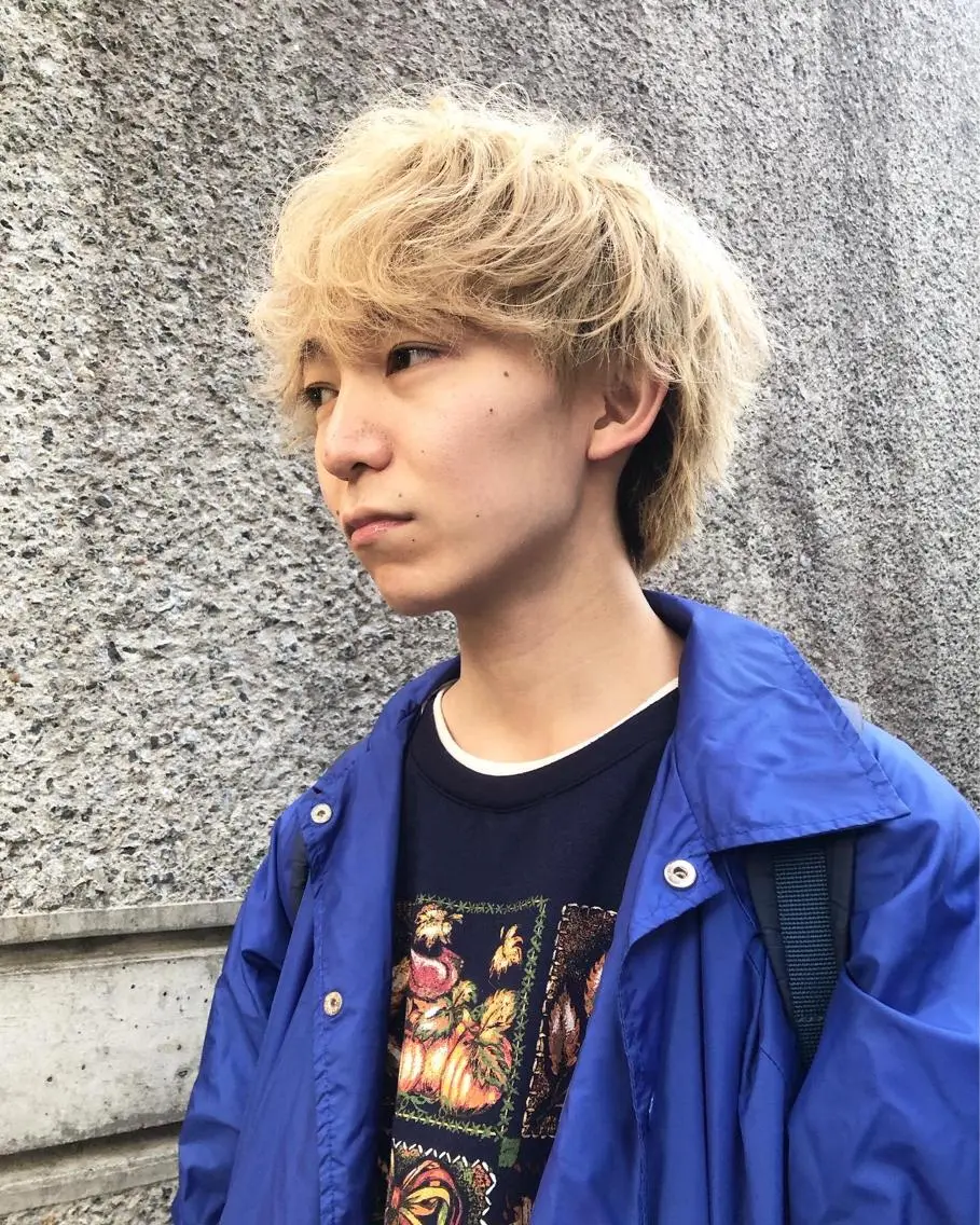 カラー パーマ ヘアアレンジ メンズ カット パーマ トリートメント ヘアセット メンズ特化✂️栗原 侑也のヘアスタイル