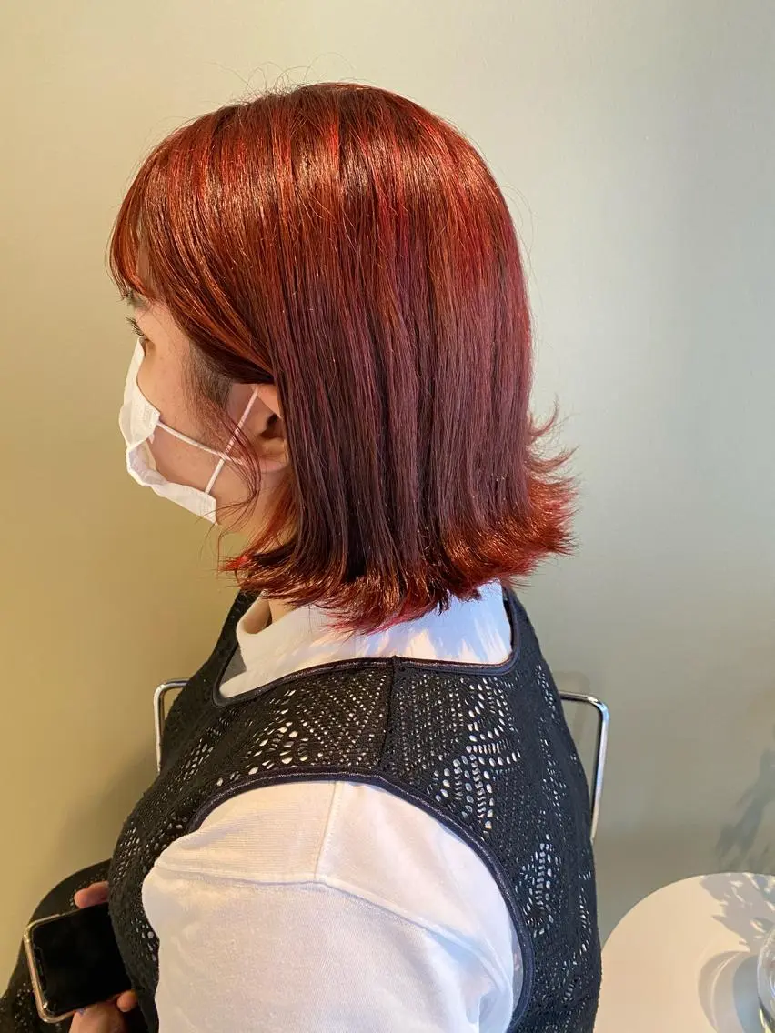 ショート ヘアカラー トリートメント &72 takiのヘアスタイル