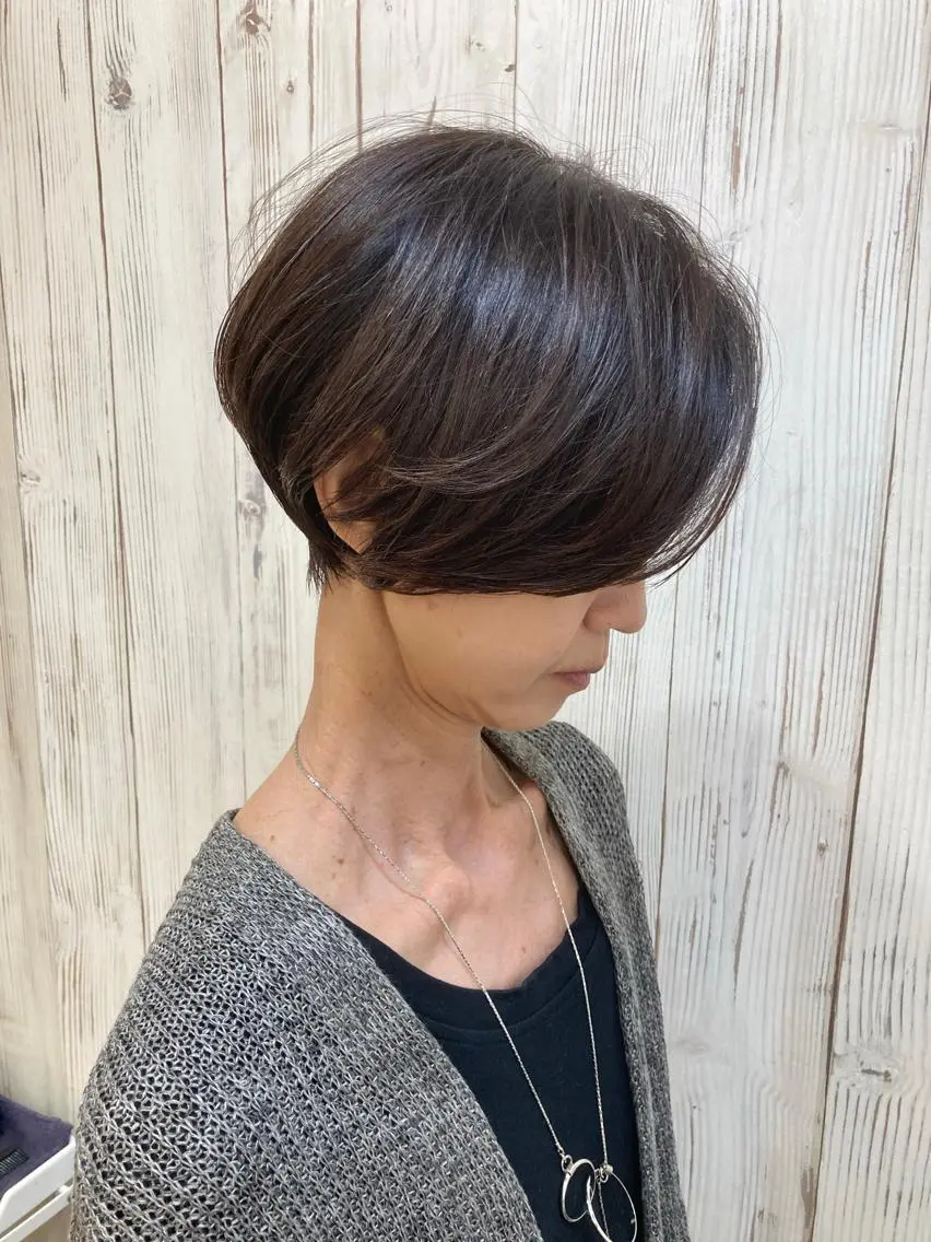 ショート カラー ショート専門 笠井翔太のヘアスタイル