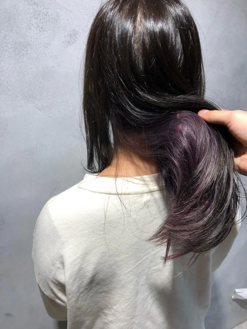 カラー インナーカラー shinka omotesandoのヘアスタイル
