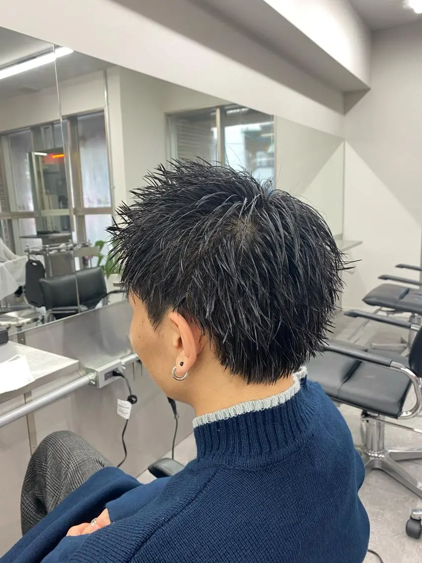 ショート カラー パーマ ヘアアレンジ メンズ キッズ ネイル マツエク・マツパ アイブロウ メンズバレイヤージュ メンズブリーチ メンズハイライト メンズハイトーン メンズインナーカラー カット ヘアセット 🔥漢髪特化メンズ マネージャーYUKIのヘアスタイル