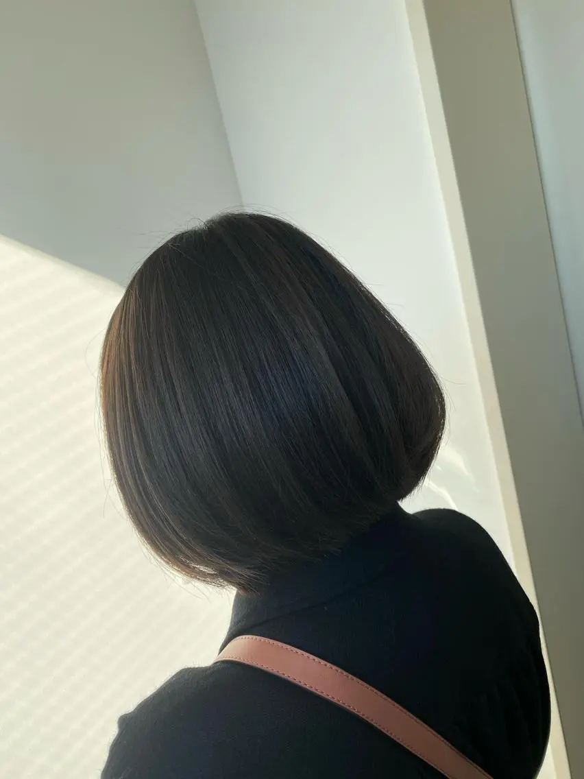 ミディアム カラー オリーブグレー パーマモデル募集中 渥美翔人のヘアスタイル