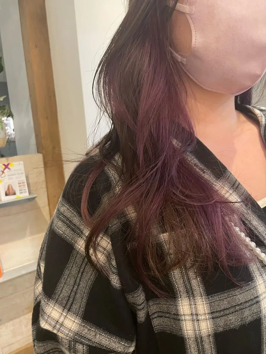 ロング カラー EIGHT MAYUのヘアスタイル