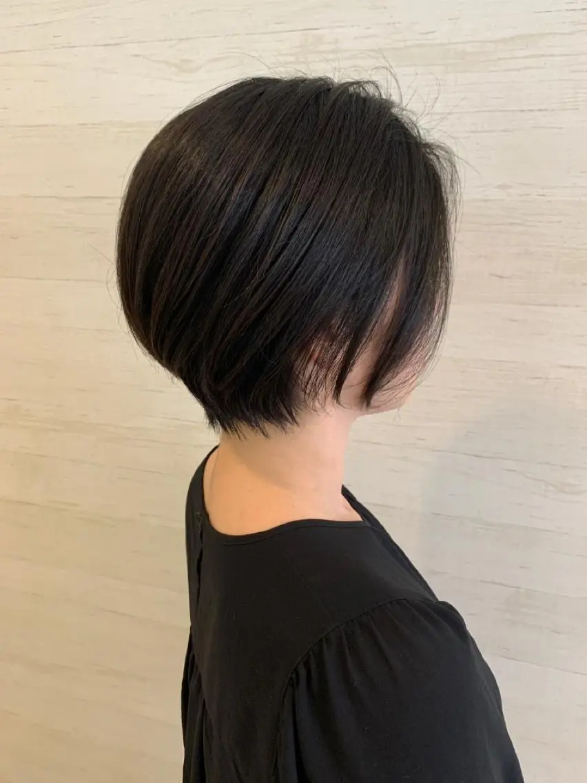 ショート ショートボブ ボブ ショートヘア カット トリートメント タジマ ヤスヒサのヘアスタイル