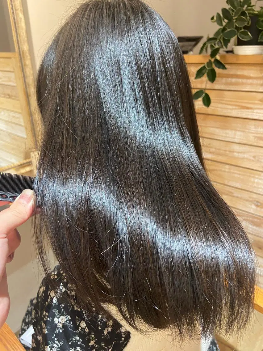 セミロング ayumi🦖/ 似合わせカラー🤎のヘアスタイル