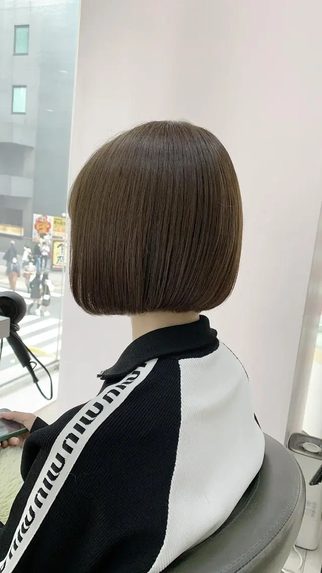 ショート 似合わせボブ🫧 丸みショート藤本のヘアスタイル