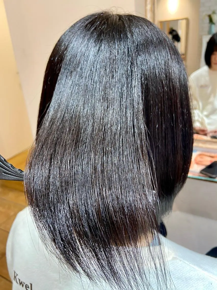 ミディアム ayumi🦖/ 似合わせカラー🤎のヘアスタイル