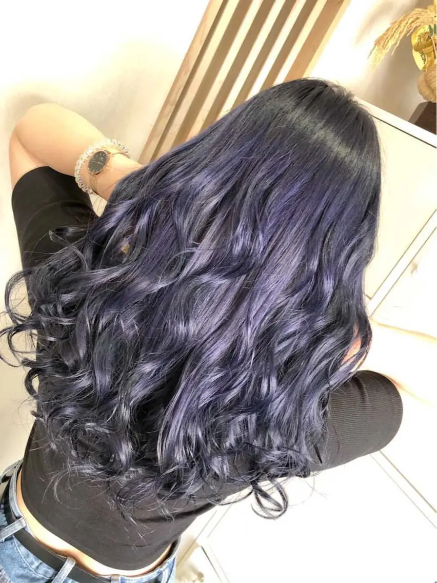 ロング ヘアアレンジ シールエクステ ボブ エクステ ハイライト 髪質改善 ミルクティーハイトー ン💖Mikaのヘアスタイル