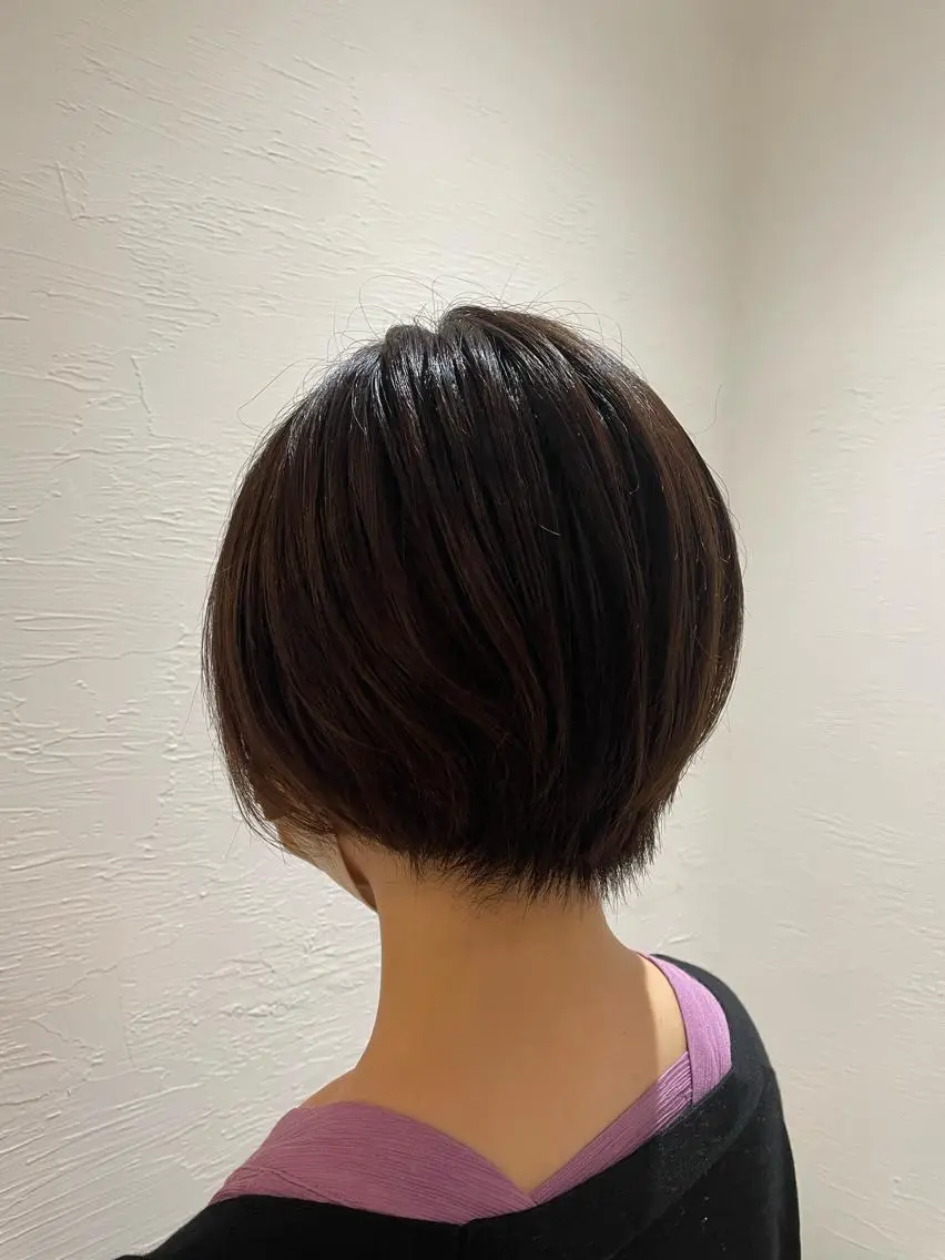 ショート 守川 七海のヘアスタイル