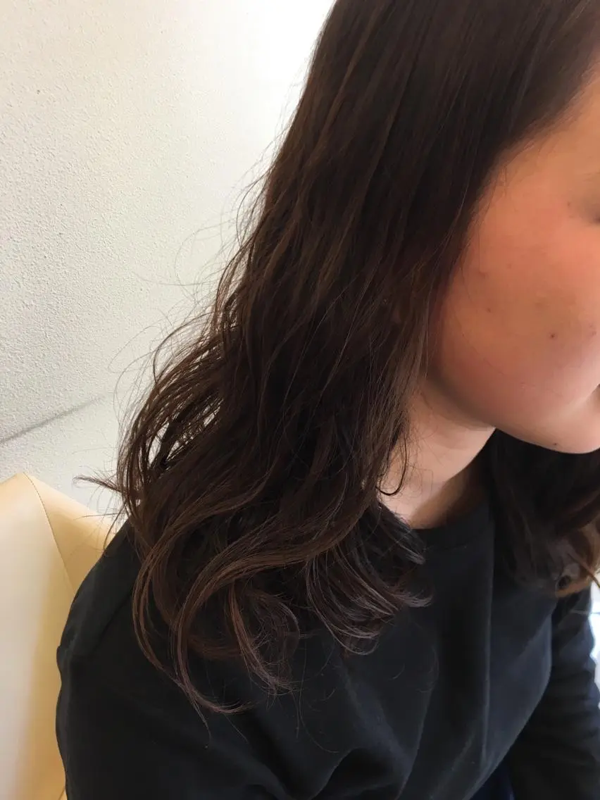 セミロング パーマ mai /Lita中央橋のヘアスタイル