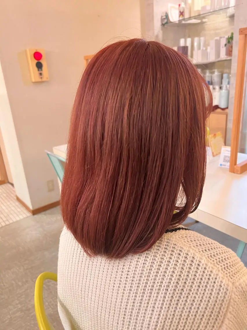 セミロング カラー 🌻井上 マリー🌻のヘアスタイル