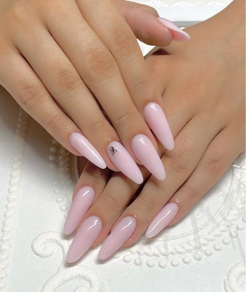 ロング ネイル 桜ネイル ハンドネイル LUNE NAILのその他イメージ