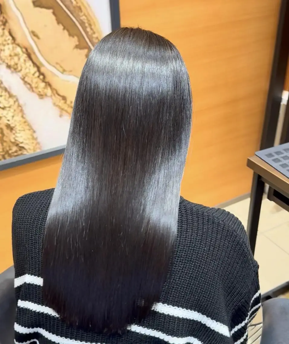 ロング カット 縮毛矯正 FJ/髪質改善💎 縮毛矯正/特化サロンのヘアスタイル