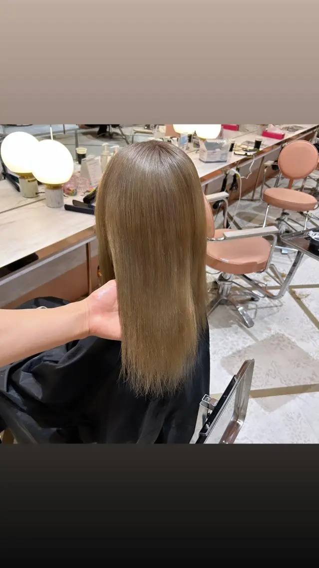 セミロング 縮毛矯正・髪質改善 特化 出納 直起のヘアスタイル