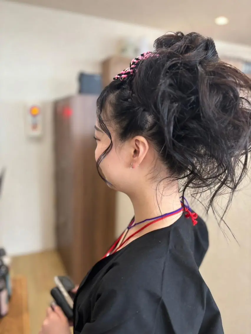 ヘアセット Mirashy 成田のヘアスタイル