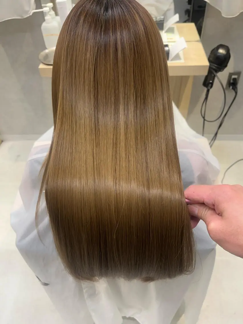ロング カット トリートメント 天野 涼のヘアスタイル