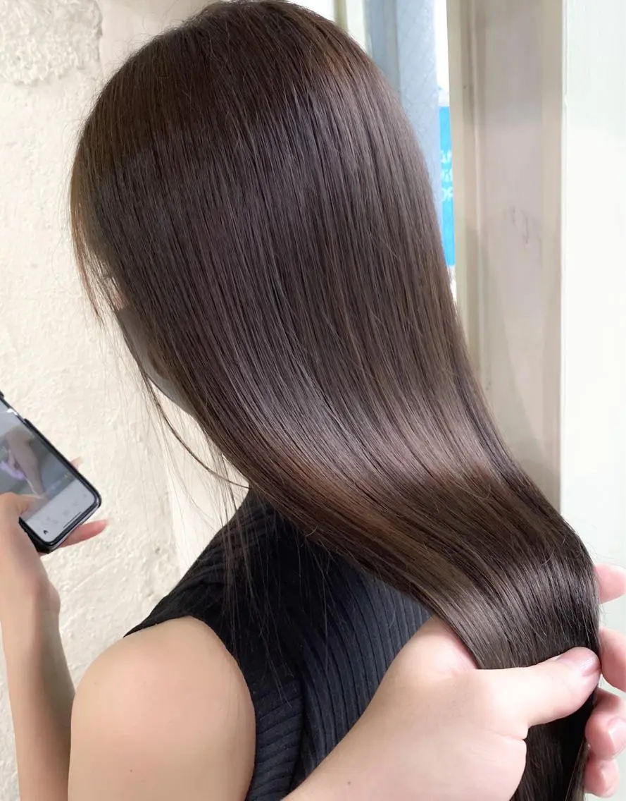 ロング カラー グレージュ トリートメント ヘアカラー トリートメント ミニモお気に入り数 No.1宍戸雄弥のヘアスタイル