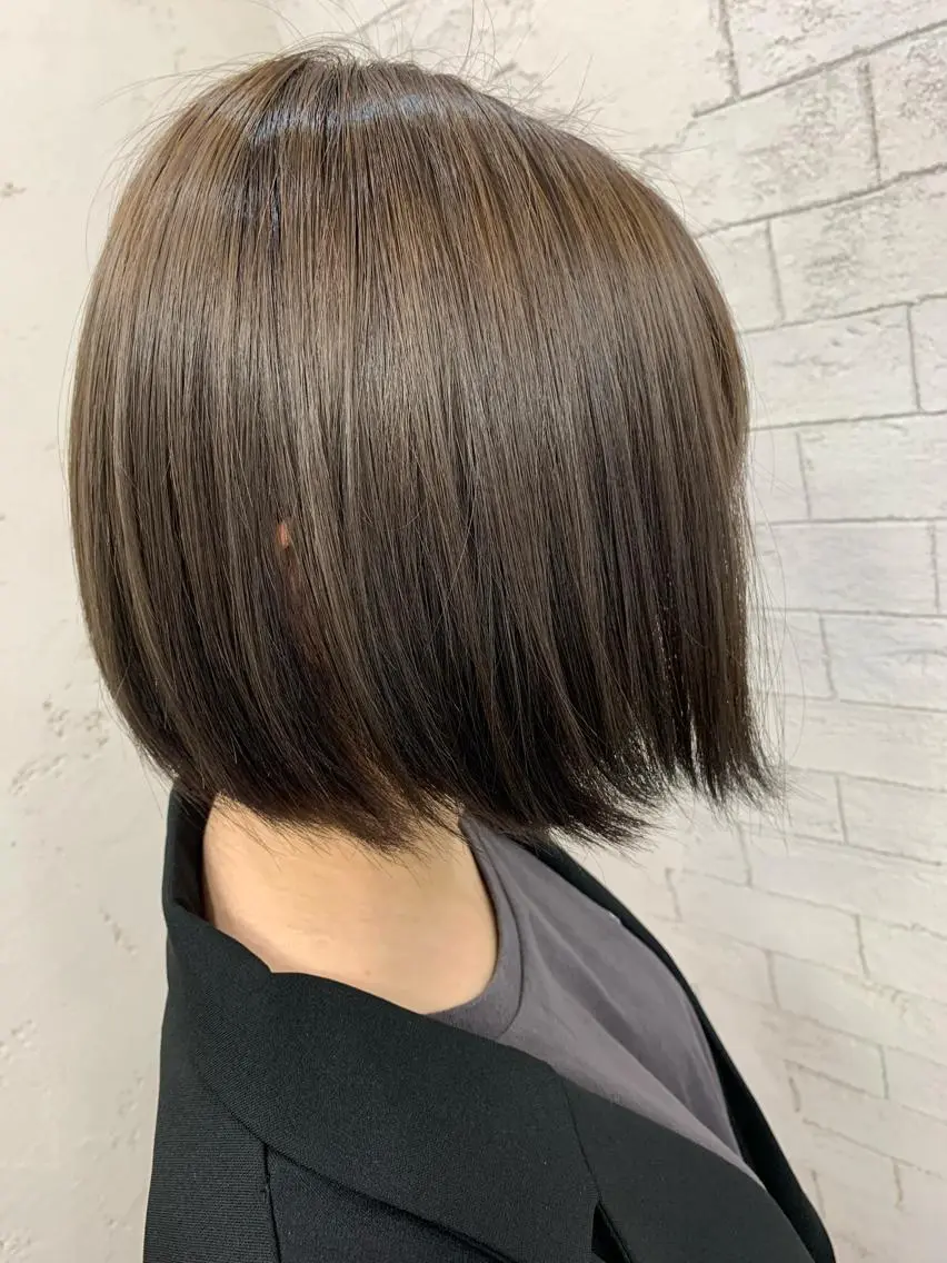 ショート カラー グラデーションカラー グレージュ 🔥ダブルカラー特化 🔥相原彰太のヘアスタイル