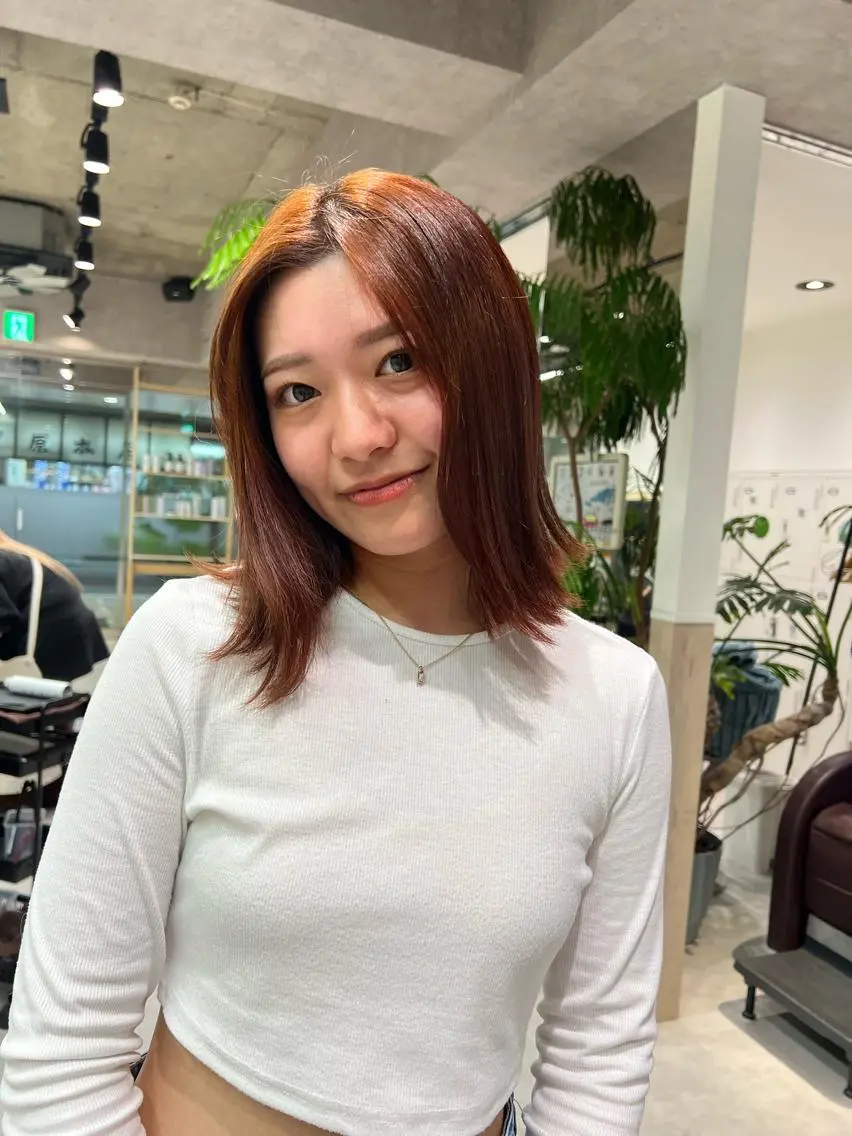 ミディアム カラー 🍀お悩み改善憧れの 美髪　小林風雅のヘアスタイル