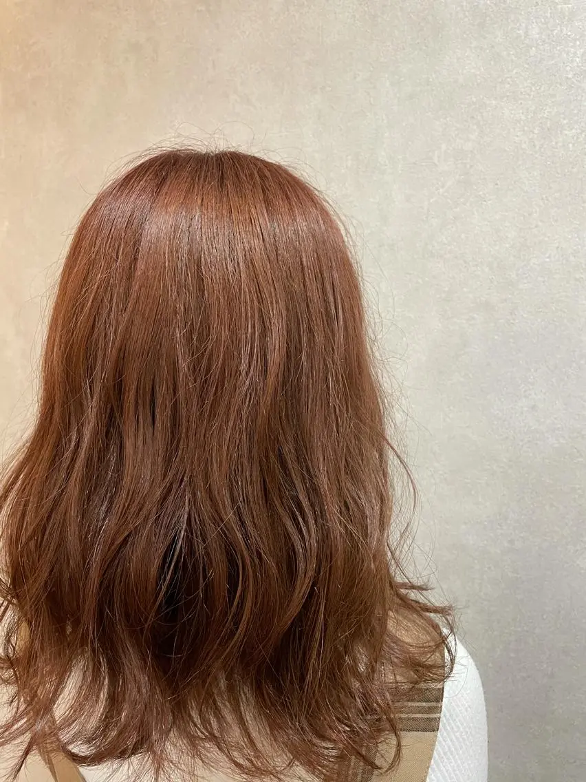 セミロング カラー ヘアカラー 【enn】 小橋 彩香のヘアスタイル
