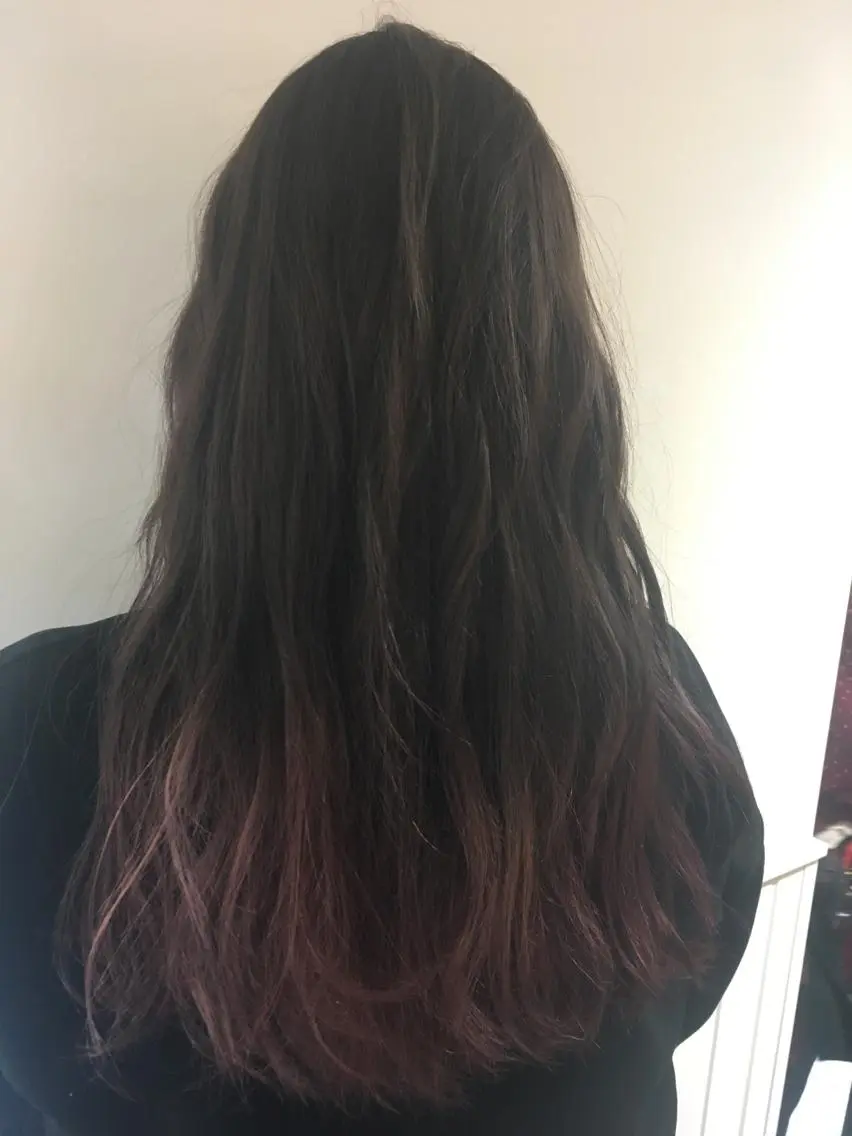 ロング カラー グラデーションカラー ピンクカラー 🌿椿 夢来🌿のヘアスタイル