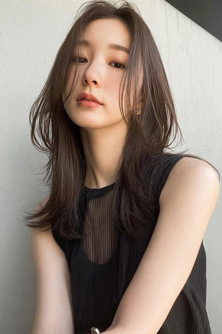 セミロング カラー 小村敏司 / 代表 /アンニュイスタイルのヘアスタイル