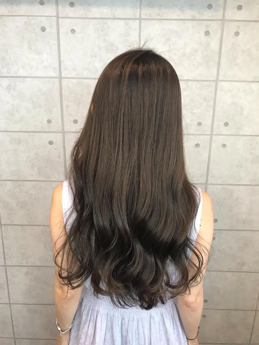 ロング カラー 烏丸韓国ヘア🇰🇷 ayaka🎀のヘアスタイル