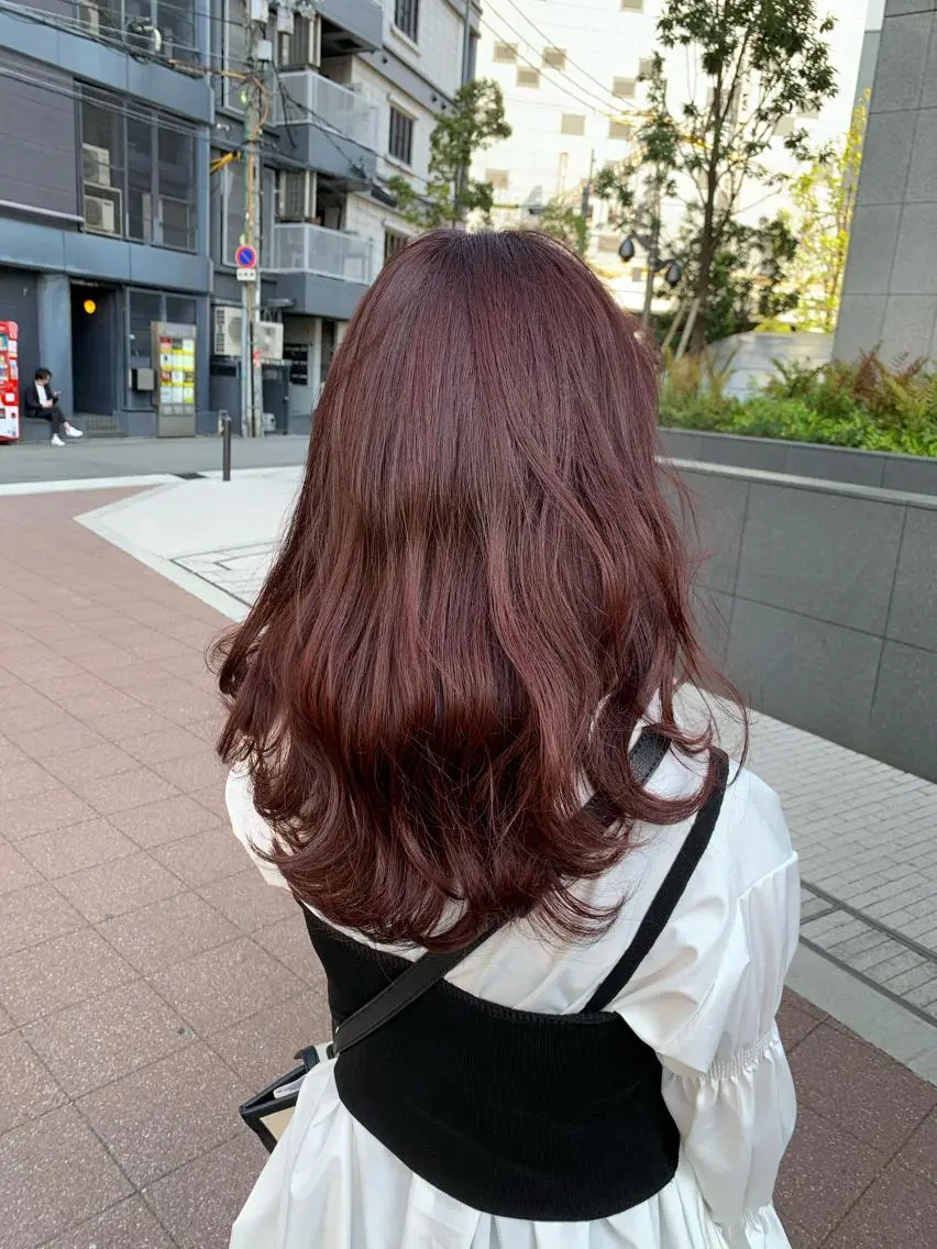カラー 松本 聖のヘアスタイル
