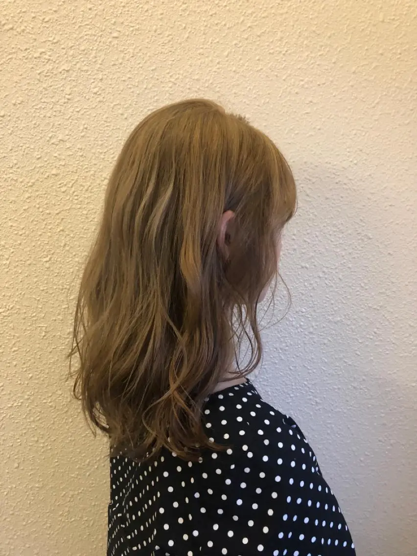 ロング カラー 韓国艶カラー🇰🇷 DISCO💙のヘアスタイル