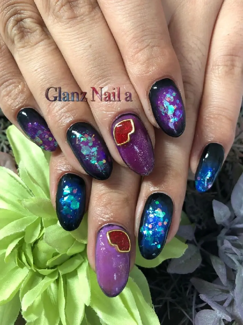 ネイル ハロウィン Glanz  Nail aのネイルデザイン
