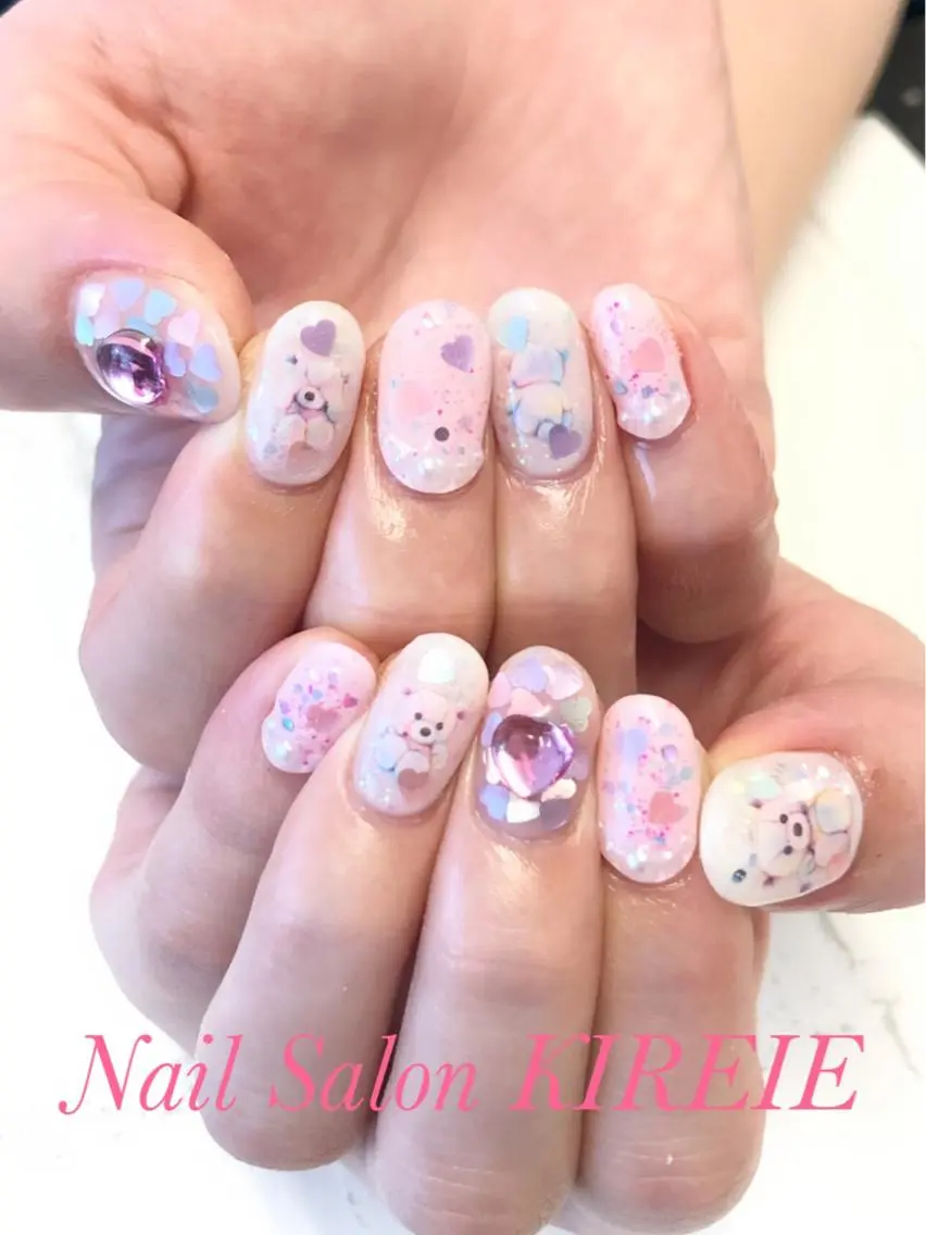 カラー ネイル KIREIE NAILSのネイルデザイン