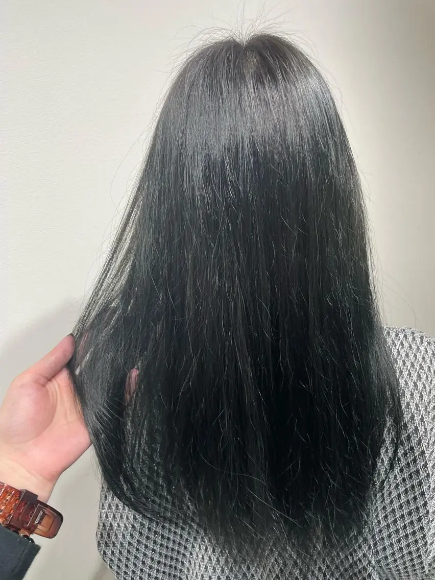 ロング トリートメント 大山 まどかのヘアスタイル