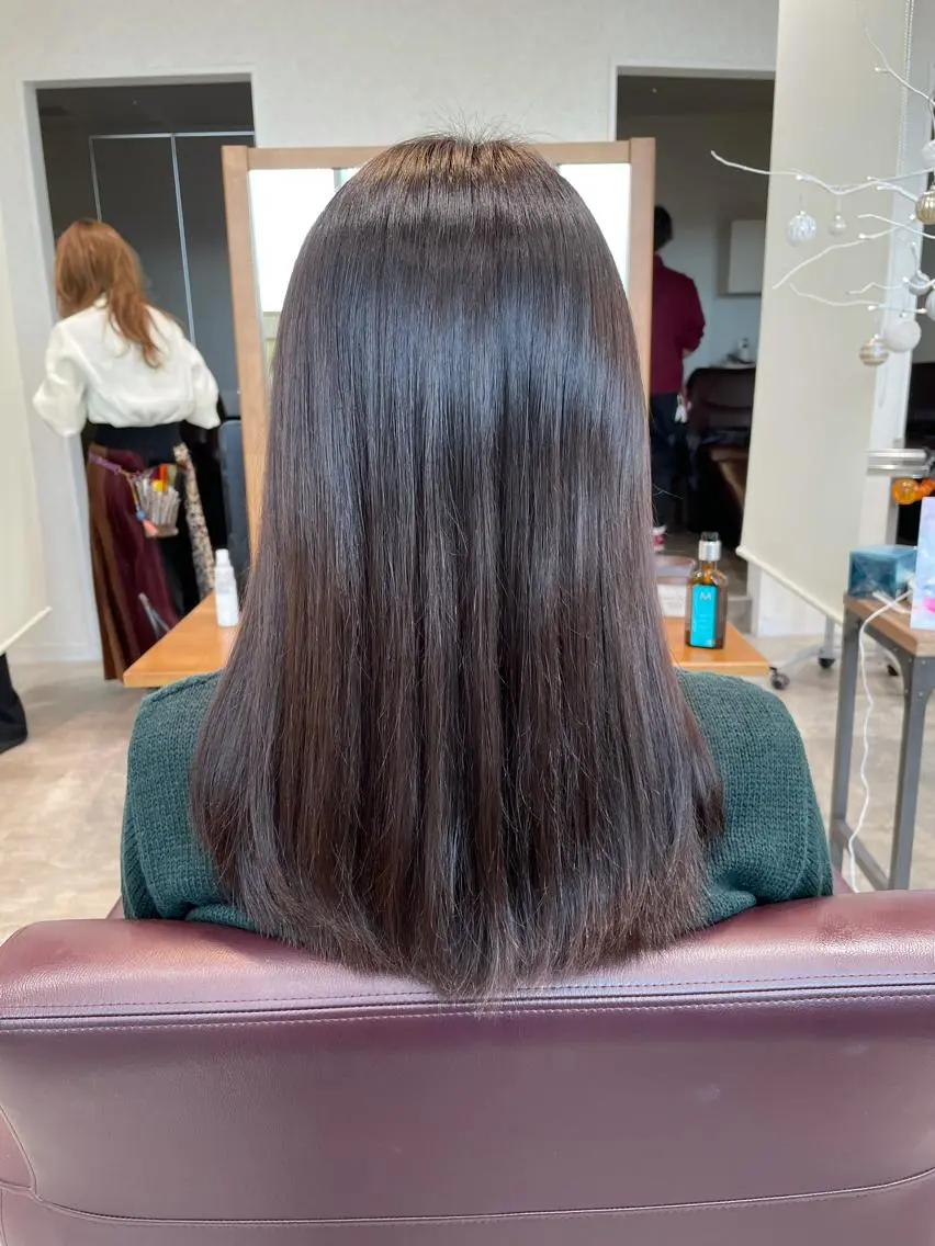ロング カラー HAREru. モデル募集【戸塚】のヘアスタイル