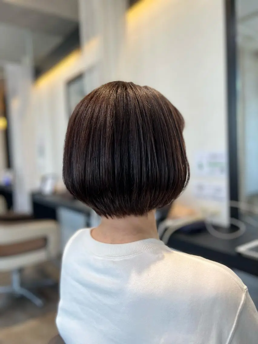 ショート カット トリートメント 川村 綾のヘアスタイル