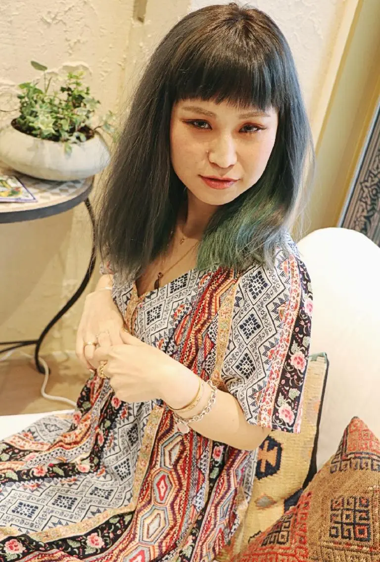 ミディアム 徳永 博志のヘアスタイル