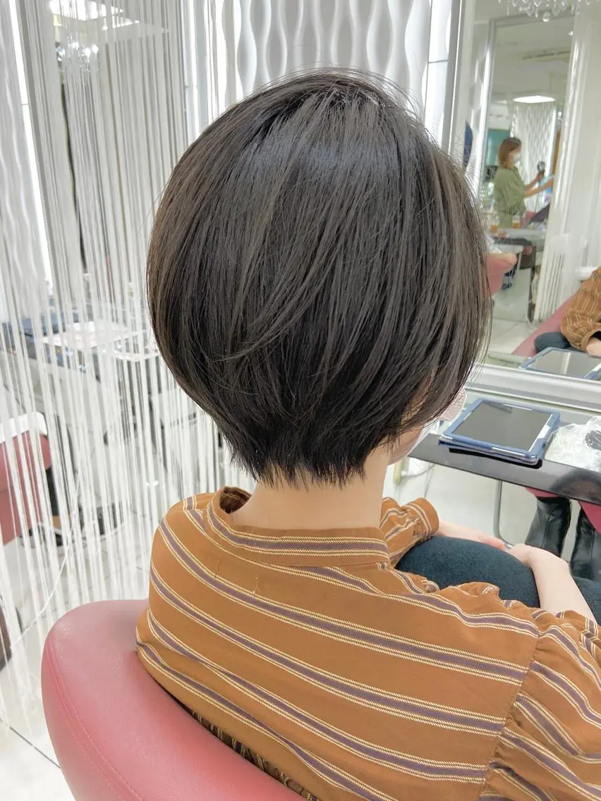 ショート カラー カット ヘアカラー 【髪質改善×カラー】 QUALIS沓掛貴浩のヘアスタイル
