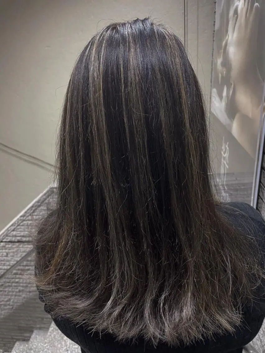 セミロング カラー ✂️髪質改善 kane✂️のヘアスタイル