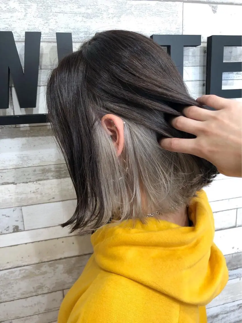 ミディアム カラー レイヤーカット❤︎ 韓国ヘア❤︎YUKAのヘアスタイル