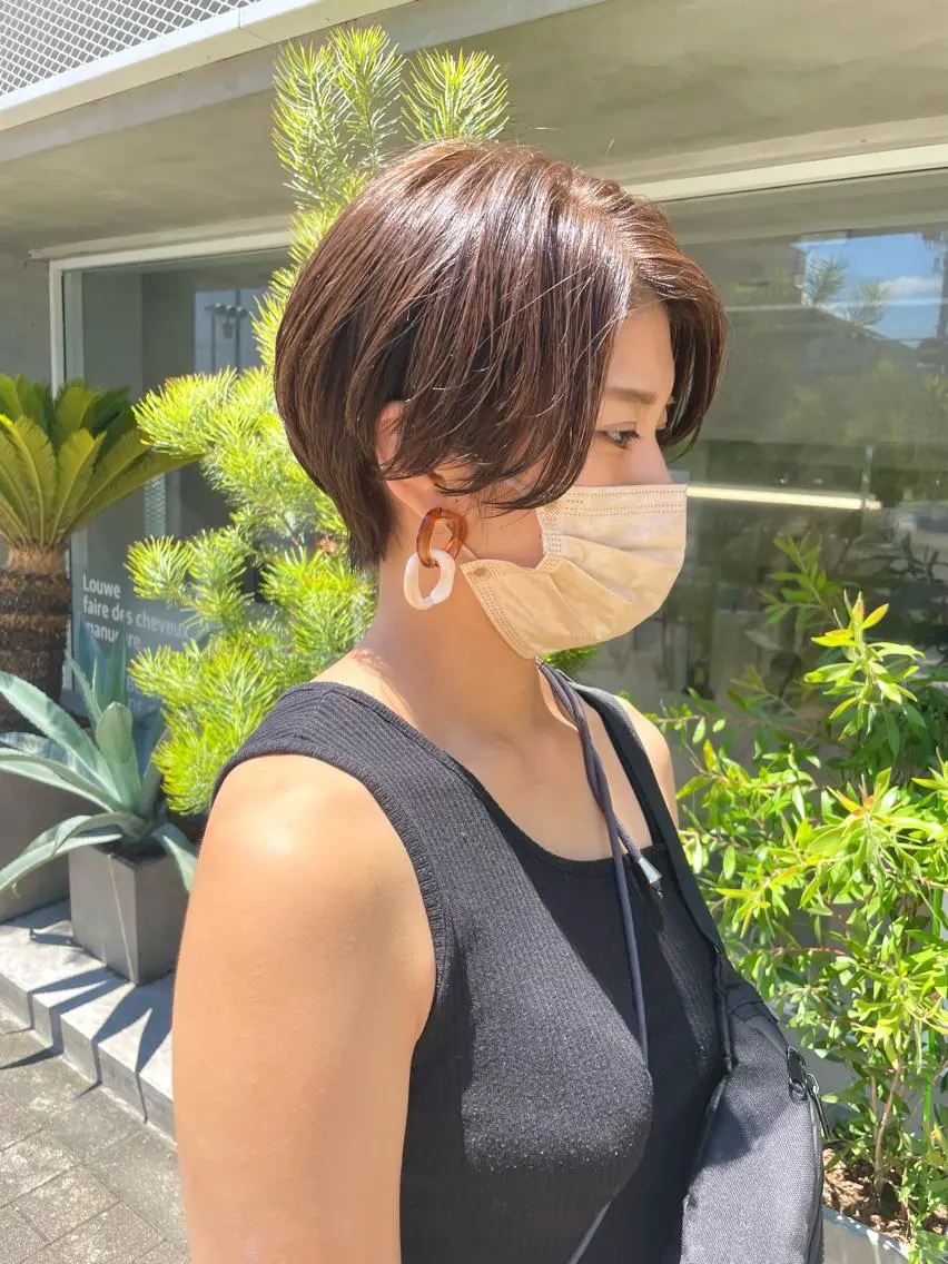 ショート ハンサムショート ショートヘア カット ヘアカラー 💫似合わせショート 【代表】茂木のヘアスタイル