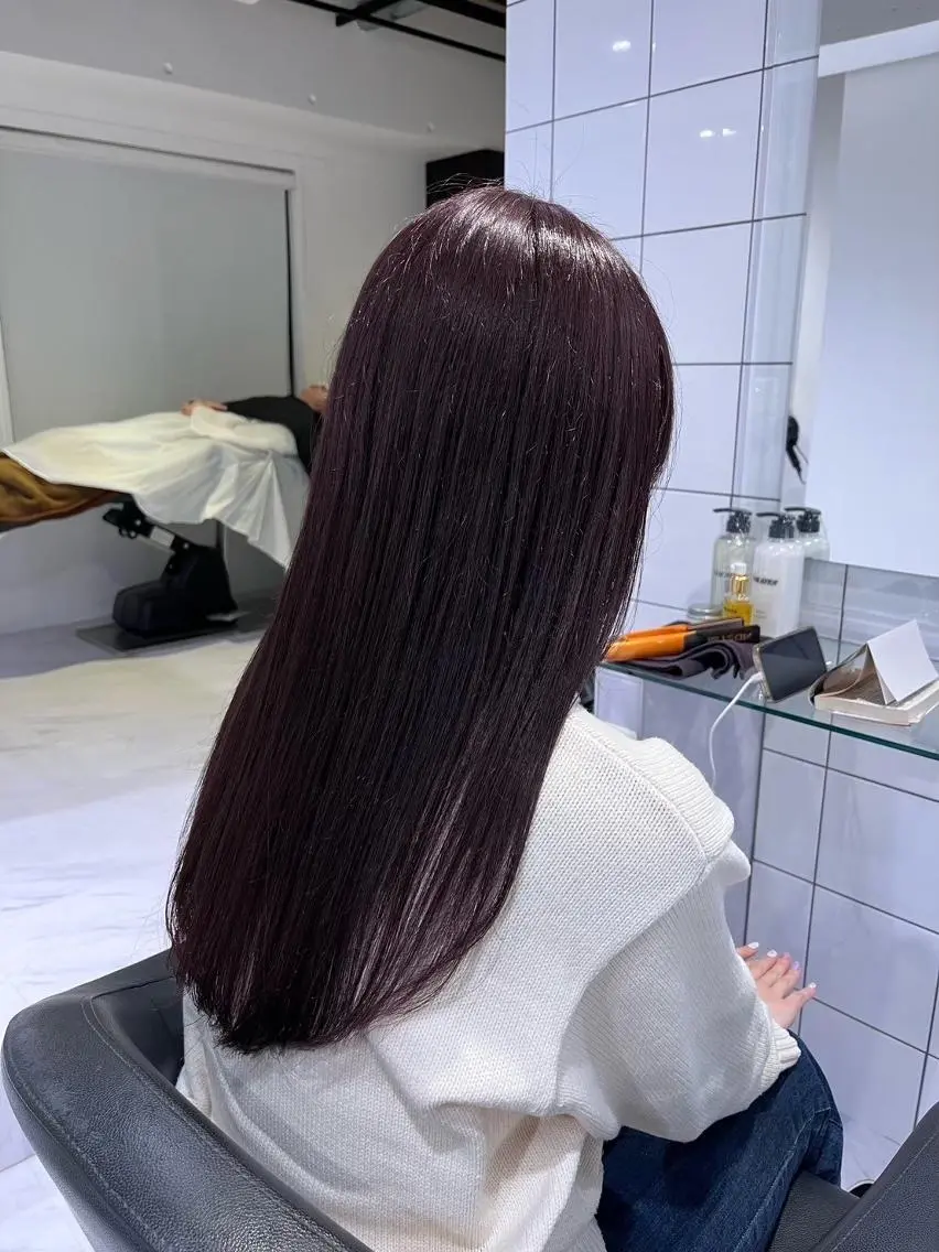 カラー *❤︎透け感モテヘア モデル募集❤︎のヘアスタイル