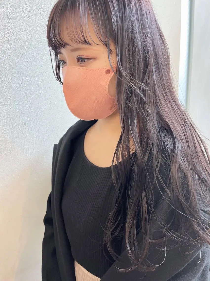 ロング カラー パーマ ヘアアレンジ ✨艶髪✨ 奈須晴香のヘアスタイル