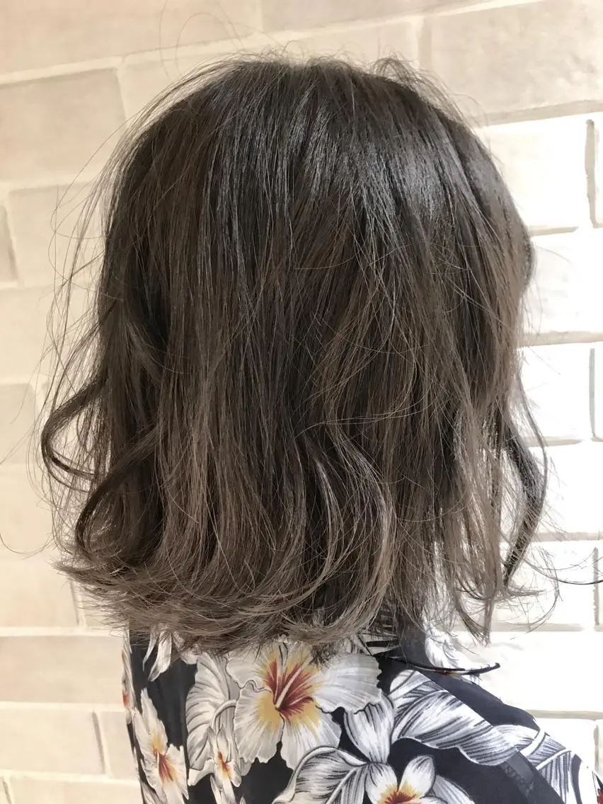 ショート カラー 艶髪カラー&ウルフ フルカワ ヒロズミのヘアスタイル