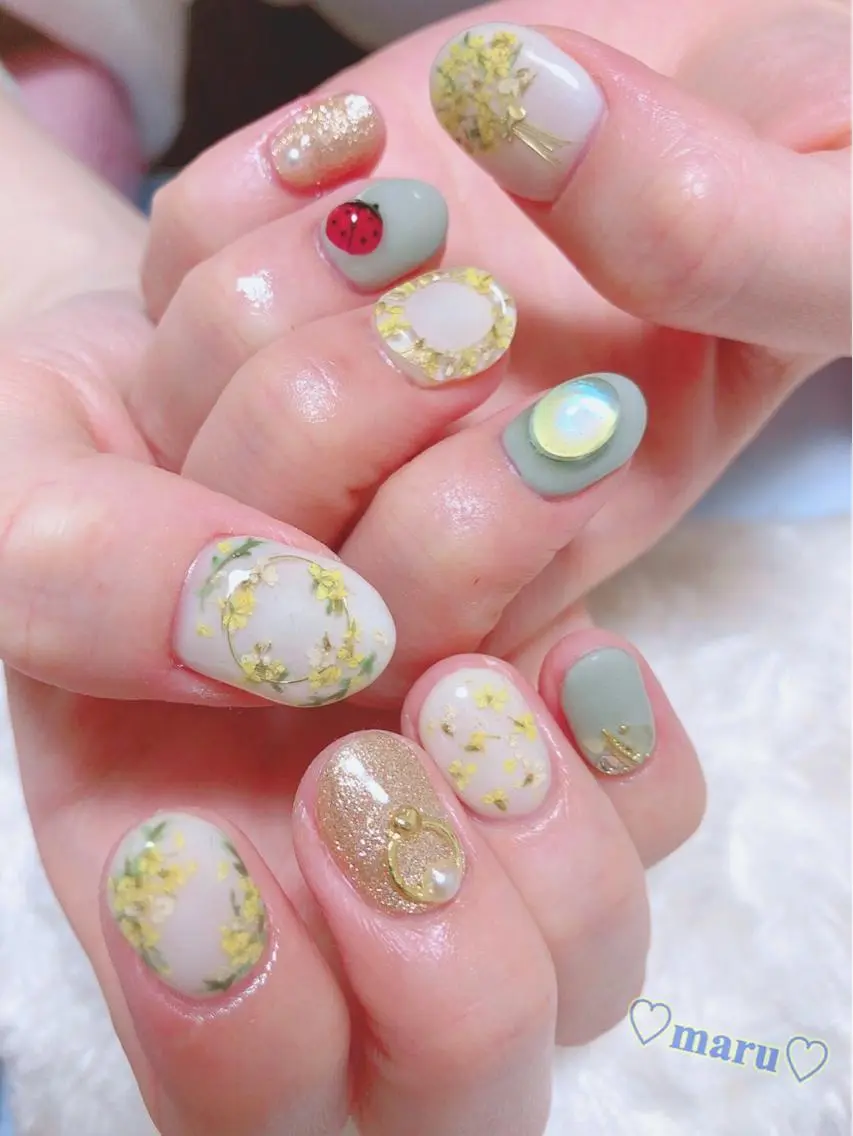 ネイル ハンドネイル フットネイル まるみ ♡のその他イメージ