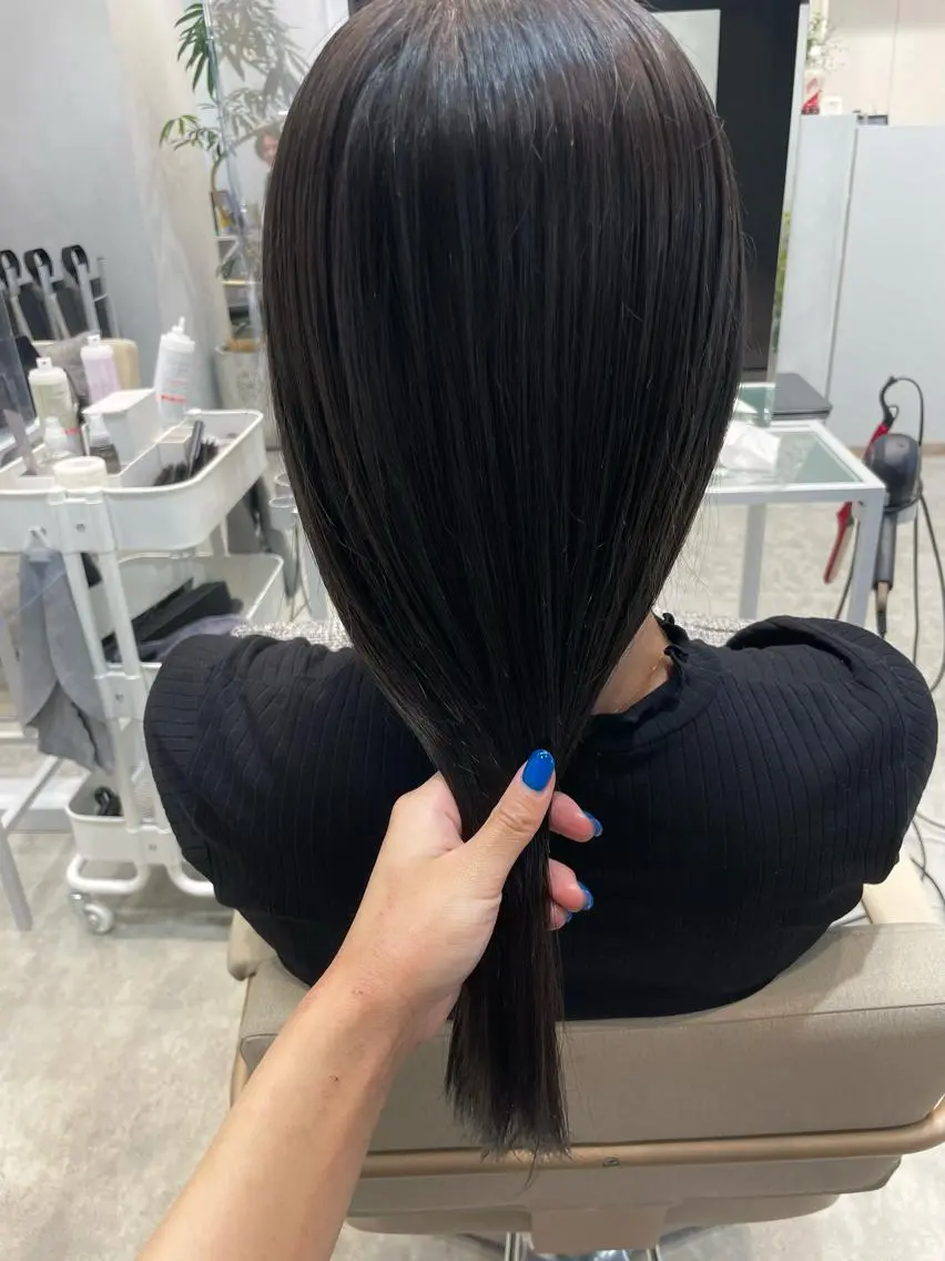 カラー 表参道レイヤーカット 髪質改善山岸季生のヘアスタイル